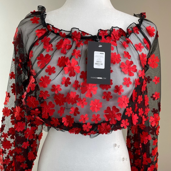 Did the shoulder (or on) see through crop - Picture 3 of 5